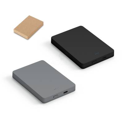 Bateria Portátil Magnética 10000 mAh com Carregamento Sem Fio Personalizada