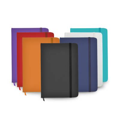 Bloco de Anotações Soft Touch com 80 Folhas Pautadas Personalizado