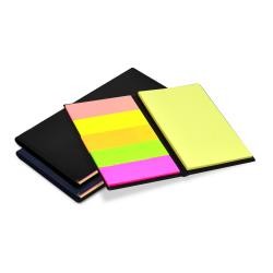 Bloco de Notas Autoadesivas com Capa em Couro Sintético Personalizado