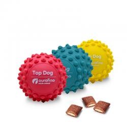 Bolinha Pet Anti Stress Com Furo Para Petiscos Personalizada