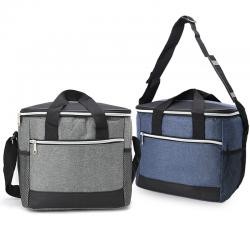 Bolsa Térmica 18L com Bolso Frontal e Alça Transversal Personalizada