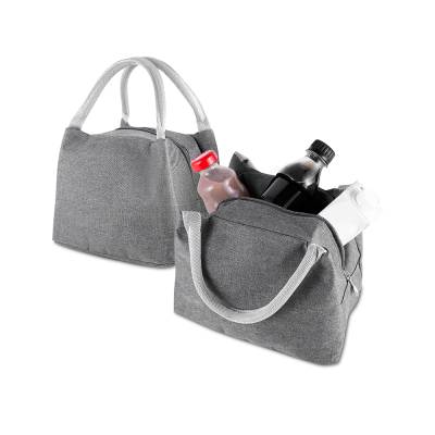 Bolsa Térmica 5,6L em Poliéster 300D com Alça e Puxador de Colher Personalizada