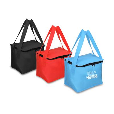 Bolsa Térmica 8,5L em TNT com Alça e Zíper Personalizada