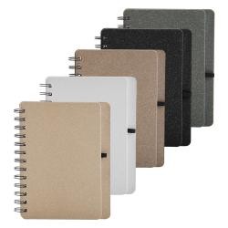Caderneta Kraft B6 com Porta-Caneta Personalizada