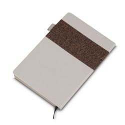 Caderno de Anotações Com Capa Em Fibra de Açúcar e Tecido Rpet Personalizado