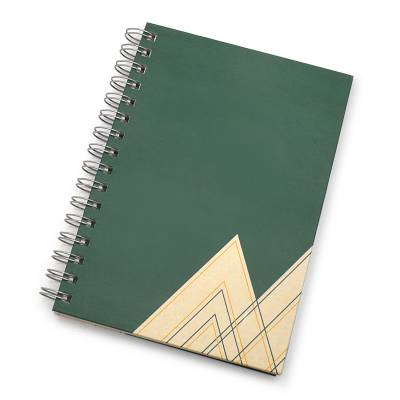 Caderno de Papel Reciclado com Capa Dura Personalizado