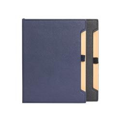 Caderno Kraft com Pauta e Espiral de Plástico Personalizado