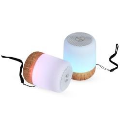Caixa de Som Bluetooth com Luzes e Rádio FM Personalizada