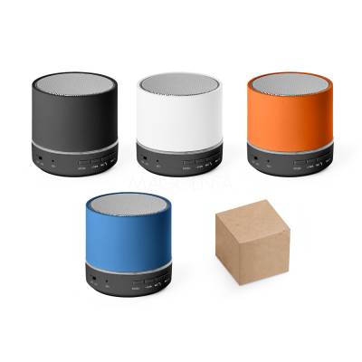 Caixa de Som Portátil com Microfone Promocional