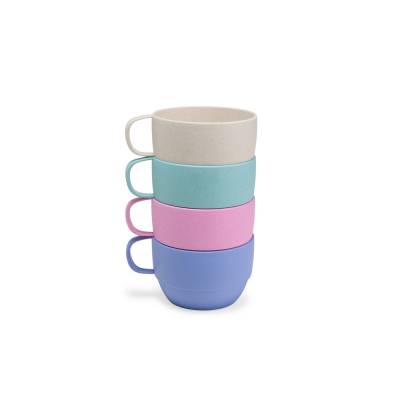Caneca de Palha de Trigo 300ml Personalizada