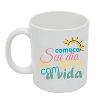 Caneca de Porcelana 300 ml Personalizada
