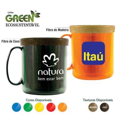 Caneca Ecológica 300 ml Personalizada