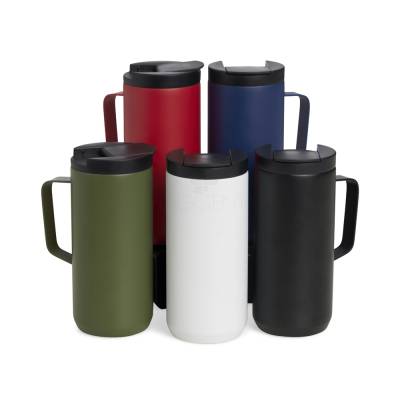 Caneca Térmica de Inox 350 ml com Tampa Personalizada