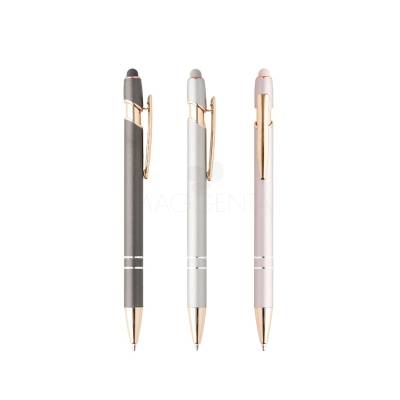 Caneta de Metal com Ponteira Touch Personalizada