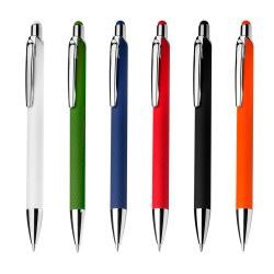 Caneta Esferográfica em Alumínio Reciclável Touch  Personalizável