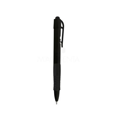 Caneta Plástica com Grip Emborrachado Personalizada