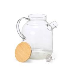 Chaleira de Vidro Borossilicato 1,8L com Infusor Personalizada
