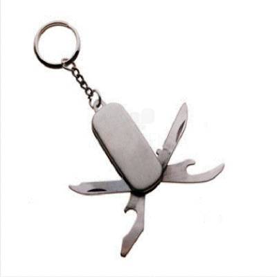 Chaveiro Canivete 4 Funções em Metal Personalizado