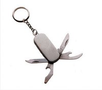 Chaveiro Canivete 4 Funções Em Metal Personalizado
