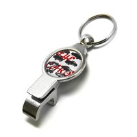 Chaveiro com Abridor de Garrafa em Metal Personalizado