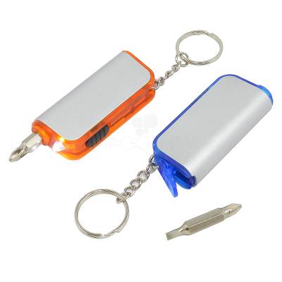 Chaveiro com LED e Ferramenta Personalizado