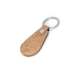 Chaveiro de Cortiça com Argola de Metal Personalizado
