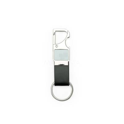 Chaveiro de Metal com Mosquetão e Abridor Personalizado