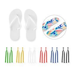 Chinelo com Sola em EVA e Tira em PVC Personalizado