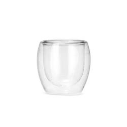 Copo de Vidro Borossilicato com Parede Dupla 250ml Personalizado