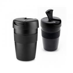 Copo Térmico de Aço Inox 350ml com Tampa e Alça Personalizado