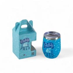 Copo Térmico de Inox 320 Ml Com Tampa Plástica Personalizado