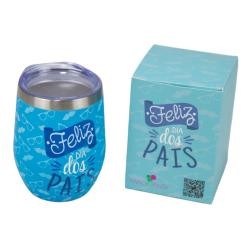 Copo Térmico de Inox 320ml com Gravação UV 360° Personalizado