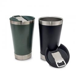 Copo Térmico de Inox 500 ml com Abridor Personalizado