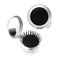 Escova de Cabelo com Espelho Personalizada