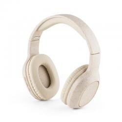 Fone de Ouvido Bluetooth com Fibra de Palha de Trigo e ABS Personalizado