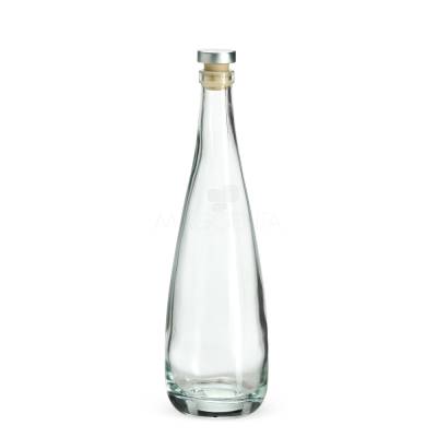 Garrafa de Vidro 550 ml com Tampa Rolha Personalizada