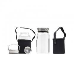 Garrafa de Vidro com Infusor 650 ml Personalizada