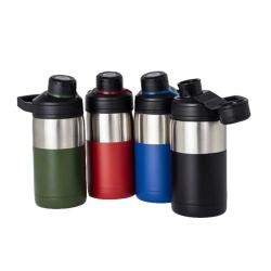 Garrafa Térmica de Aço Inoxidável 350 ml com Alça e Tampa Magnética Personalizada