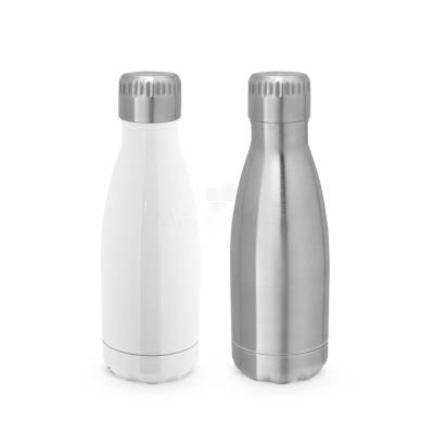 Garrafa Térmica de Inox 380ml com Tampa a Vácuo Personalizada