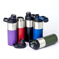 Garrafa Térmica de Inox 550 ml com Tampa Magnética Personalizada