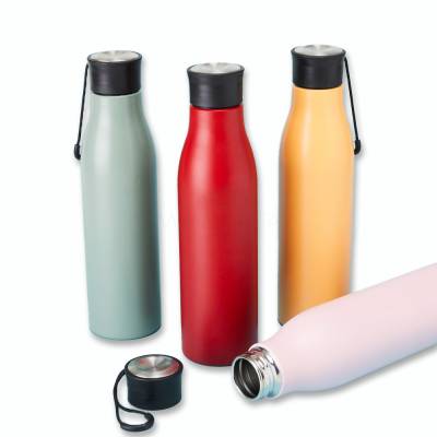 Garrafa Térmica de Inox 800ml com Alça Personalizada