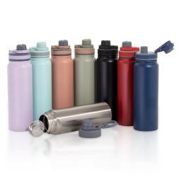 Garrafa Térmica de Inox 850 ml com Infusor Personalizada