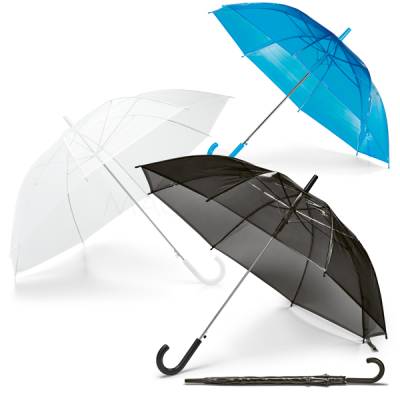 Guarda-Chuva Automático com Cabo Curvado e Haste Reforçada Personalizado