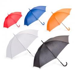 Guarda-chuva Automático em Nylon com Cabo Curvado Personalizado