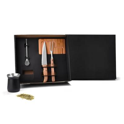 Kit Para Churrasco / Chimarrão / Terere 5 peças Promocional