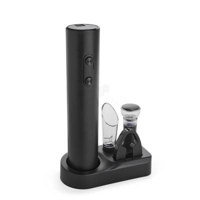 Kit Vinho 5 Peças com Saca-Rolhas Elétrico Personalizado