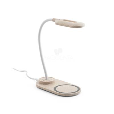Luminária LED de Mesa com Carregador Wireless Personalizada