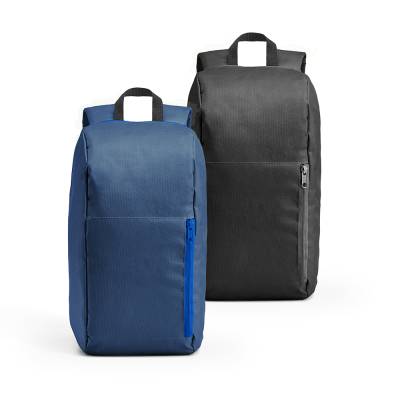 Mochila de Nylon 600D com Bolso Frontal e Alças Almofadadas Personalizada