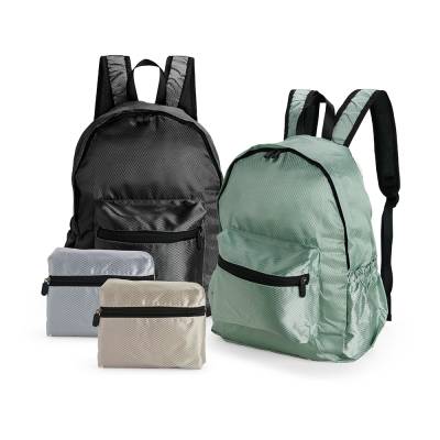 Mochila Dobrável em Poliéster Impermeável 18L Personalizada