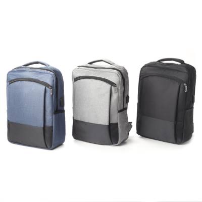 Mochila para Notebook 15,6 Polegadas com USB Personalizada